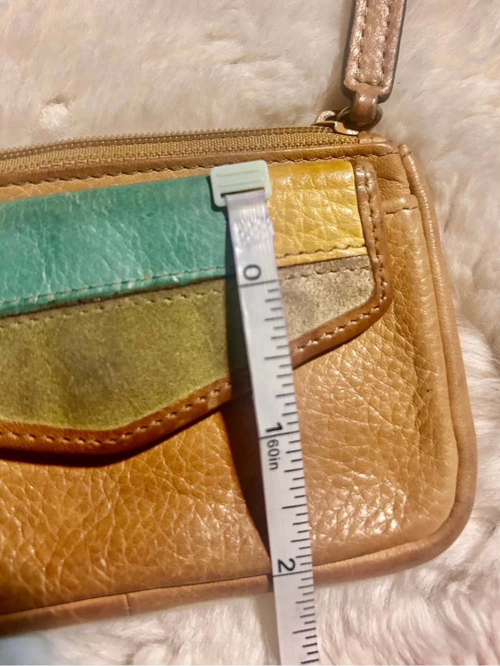 Fossil vintage patchwork